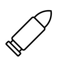 Bullet Vector Icon