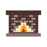 Fire Place Vector Icon