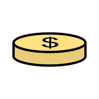 Coin Vector Icon