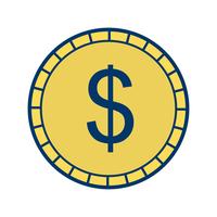 Coin Vector Icon