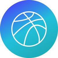 Vector Basket Ball Icon