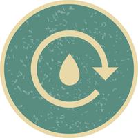 Water Recycle Vector Icon