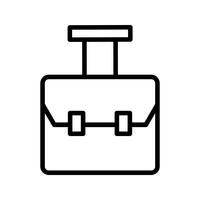 Vector icono de bolsa