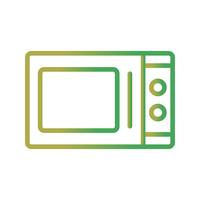 Microwave Oven Vector Icon