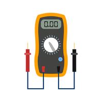 Voltmeter Vector Icon