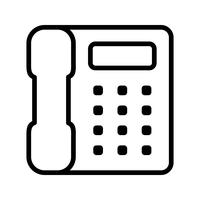 Icono de vector de telefono