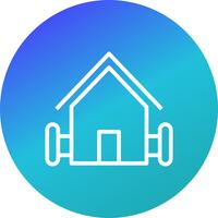 Farm House Vector Icon