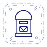 Vector Postbox Icon