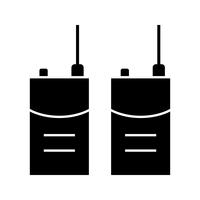 Walkie talkie Vector Icon