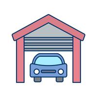 Garage Vector Icon