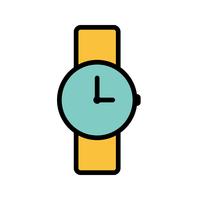 Icono de vector de reloj