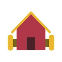 Farm House Vector Icon