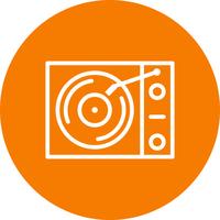 Vinyl player Vector Icon
