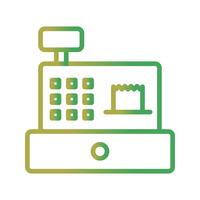 Vector Cash Counter Icon