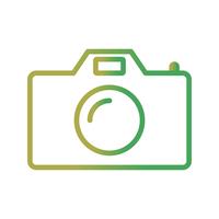 Icono de vector de camara