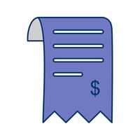 Invoice Vector Icon