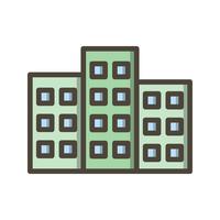 Icono de Vector de edificio