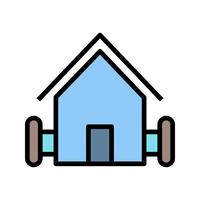 Farm House Vector Icon