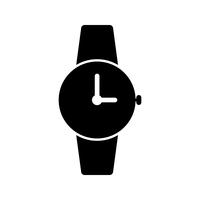 Icono de vector de reloj