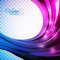 Abstract vector background with violet waves.