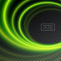 Abstract light effect texture on transparent background. vector