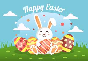 Happy Easter Background vector