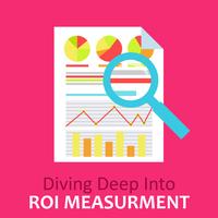 Return on of investment Documents with graphs  calculations vector