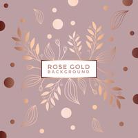 Rose Gold Background Vector