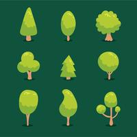 Tree Collection Vector