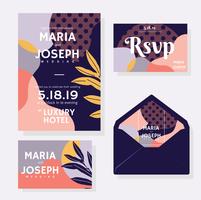 Wedding Invitation Elements Vector Pack