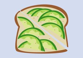 Healthy Avocado Toast Vectors	