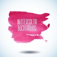 red abstract watercolor background vector