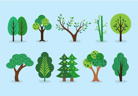 Tree Clip Art Collection
