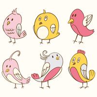 Cute Bird Stickers 8933905 Vector Art at Vecteezy