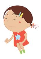 Simple child cartoon vector