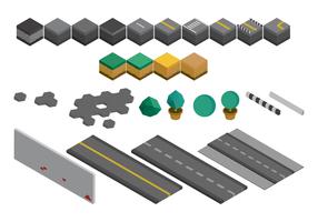 Isometric Industrial Buildings Set and Asset