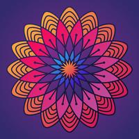 Coloridos patrones de Deepavali Kolam vector
