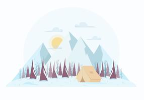 Vector paisaje ilustración