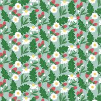 Vector Spring Seamless Pattern