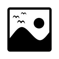 Glyph Black Icon vector