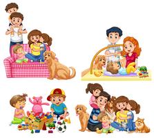 A set of family vector