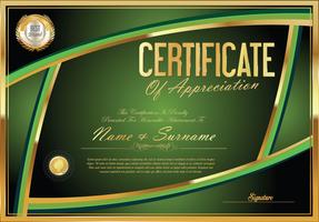 Certificado vector