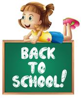 Back to school vector