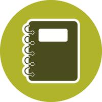 Notepad Vector Icon