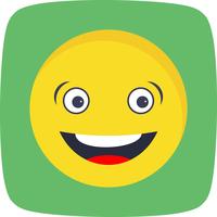 Laughing Emoji Vector Icon