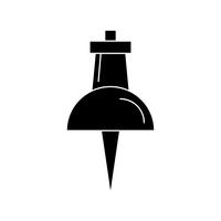 Icono de glifo negro vector