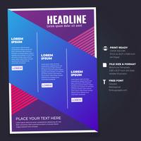 Business Brochure Flyer Design Layout Template vector