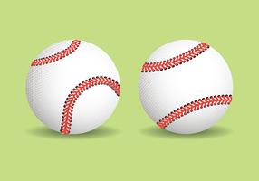 Realistic Baseball illustration vector