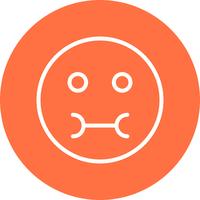 Icono de Vector de Emoji enfermo