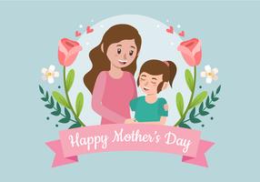 Happy Mother's Day Illustration